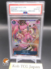PSA 10 PERONA OP01-077 Premium Card Collection Girls ED Japanese ONE PIECE Card