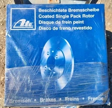 Ate Brake Products SP20191 Ate Coated Single Pack Rear Disc Brake Rotor for BMW
