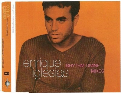 ENRIQUE IGLESIAS : RHYTHM DIVINE - THE MIXES (EUROPEAN 9 TRACK PROMO CD SINGLE).