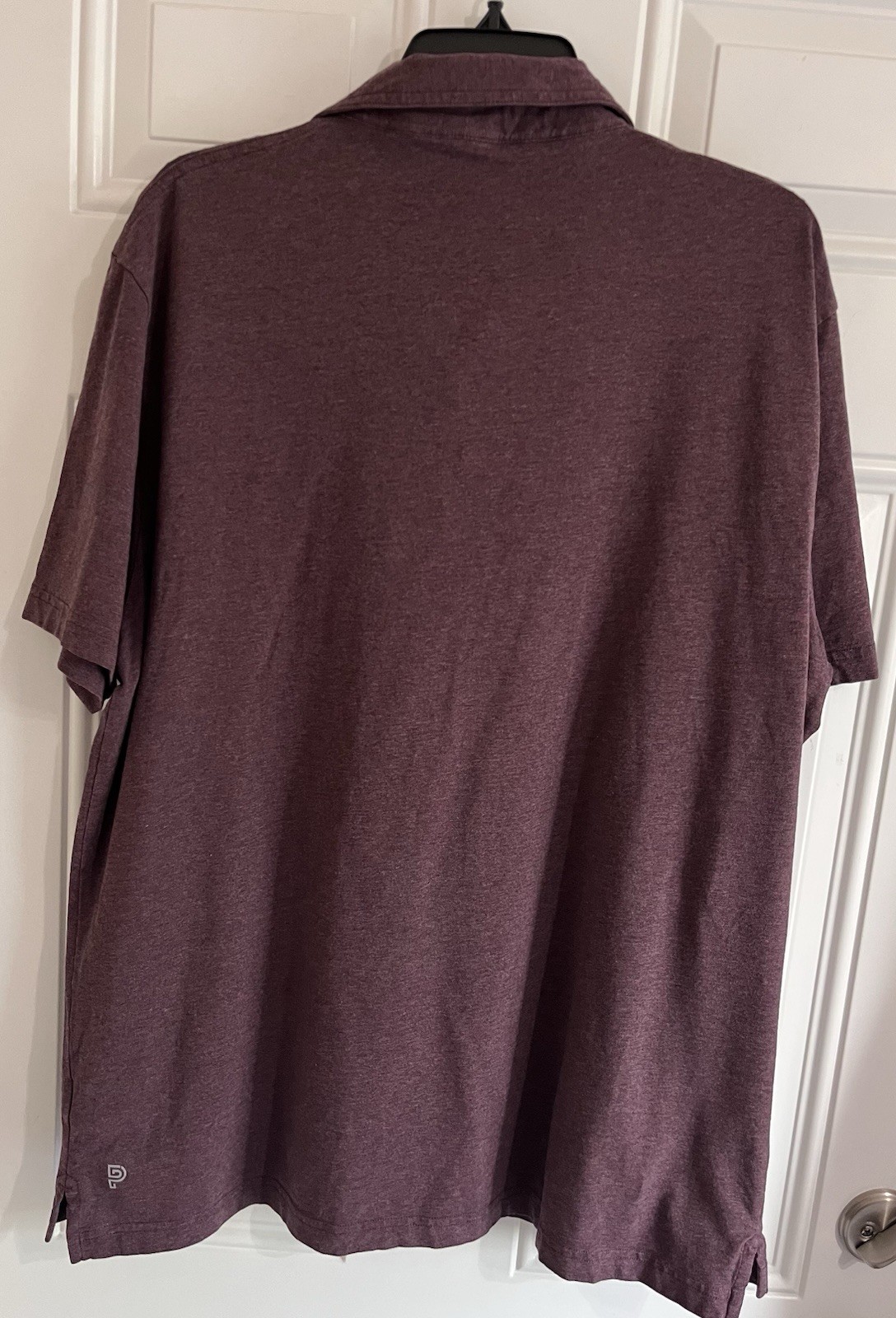 Public Rec Men's Polo Golf Shirt Short Sleeve Pima Cotton Blend Maroon XXL