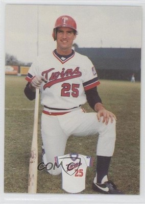 1984 BRF Minnesota Twins Randy Bush #19 Rookie RC 0b5