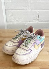 Nike Multicolor AF1 Shadow Air Force 1 Pale Ivory Sage Womens - Size 8.5