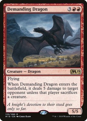 Demanding Dragon Mtg Magic Englisch