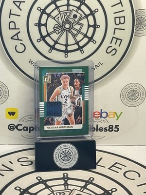 2025 Panini Donruss WNBA Natisha Hiedeman Jersey Series Green 26/30 #16
