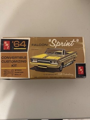 AMT 1964 FORD FALCON SPRINT CONV. KIT #5114-150   UNBUILT KIT IN ORIG. BOX