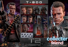IN STOCK Hot Toys DX46 1/6 Terminator 2: Judgment Day T-800 Battle Damaged NEW