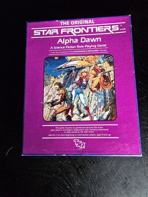   Vintage TSR Star Frontiers Lot   Complete 1980s Boxed Set w/ Extra Modules