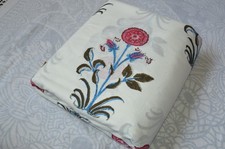 Hand Block Floral Print 100 Cotton 5 Yard Fabric NO TARRIF CHARGES 100 ZK 178
