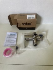 3 Way Shower Diverter Valve with Hand Shower Holder, G1/2 Shower Head Splitter