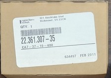 CA7-37-10-480 Sprecher Schuh 3-Pole Contactor 480V-Coil NEW