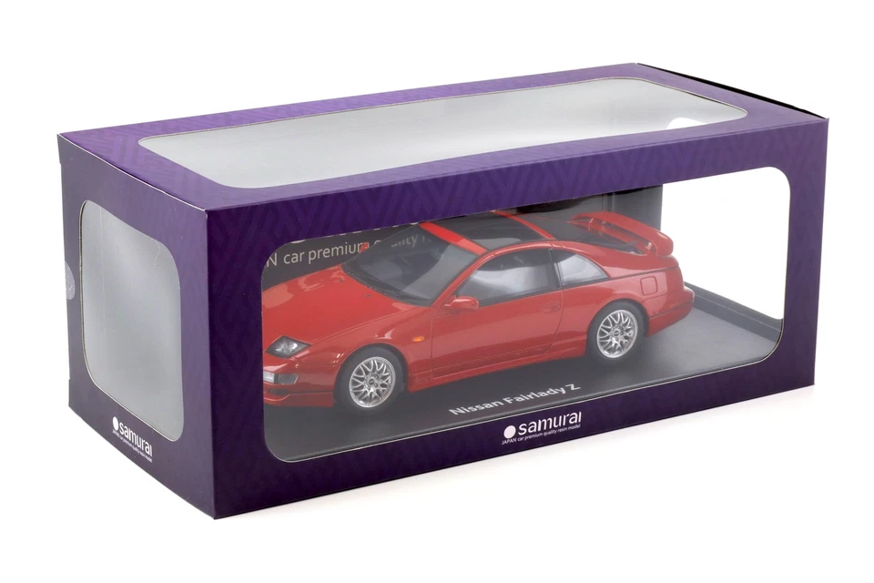 1:18 Kyosho Resina Nissan Fairlady Z Versione R 2by2 Red KSR18028R - Immagine 4 di 4