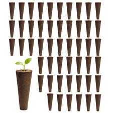Hydroponic Pods Cone-Shaped Gardening Supplies 50-Piece Rapid Rooter 11.99 per sponge