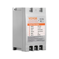 3 Phase Converter - 10HP 30A 220V Single Phase to 3 Phase Converter, Digital Ph