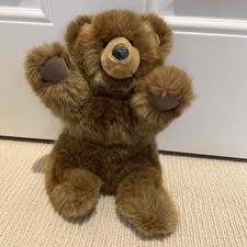 Steiff Bear 0330/32 Molly Teddy Bear 14" Brown Plush Stuffed Animal 80s