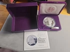 The Ben Franklin Firefighters 1oz .999 Silver Medal Proof w/ OGP. V100