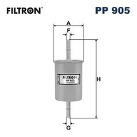 Filtron Kraftstofffilter PP 905 FüR Opel CitroËN Seat Rover Fiat Alfa Romeo