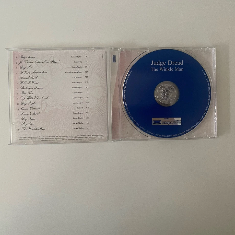 Judge Dread - The Winkle Man (CD, 2004) Compilation Album Reggae Ska - Image 3 of 4