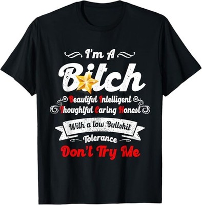 I m A B- Beautiful Intelligent Thoughtful Caring Honest Tee T-Shirt S-3XL