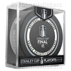 2026 NHL Stanley Cup Final Game Puck Vegas Golden Knights vs Carolina Hurricanes