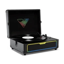 Victrola Journey Glow Illuminated Suitcase Record Player with Built-In Speakers