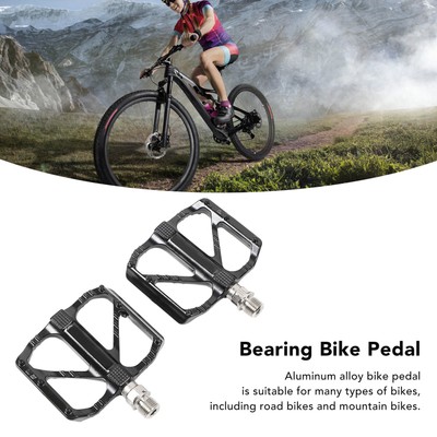 2Pcs Aluminium Alloy Bike Pedal Mit Lager Quick Release Fahrrad-Plattform-P CU