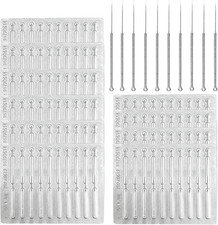 100Pcs Disposable Pimple Needles, Blackhead  Blemish Remover Tools, Comedone Po