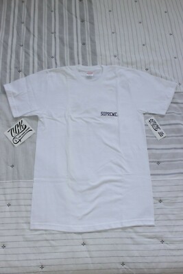 FW15 SUPREME E.T. T-SHIRT TEE WHITE SMALL WHITE 2015 box logo | eBay