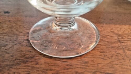 British Airways Crystalline Business Class Airline Champagne Wine Glass Stem 747 - Picture 7 of 7