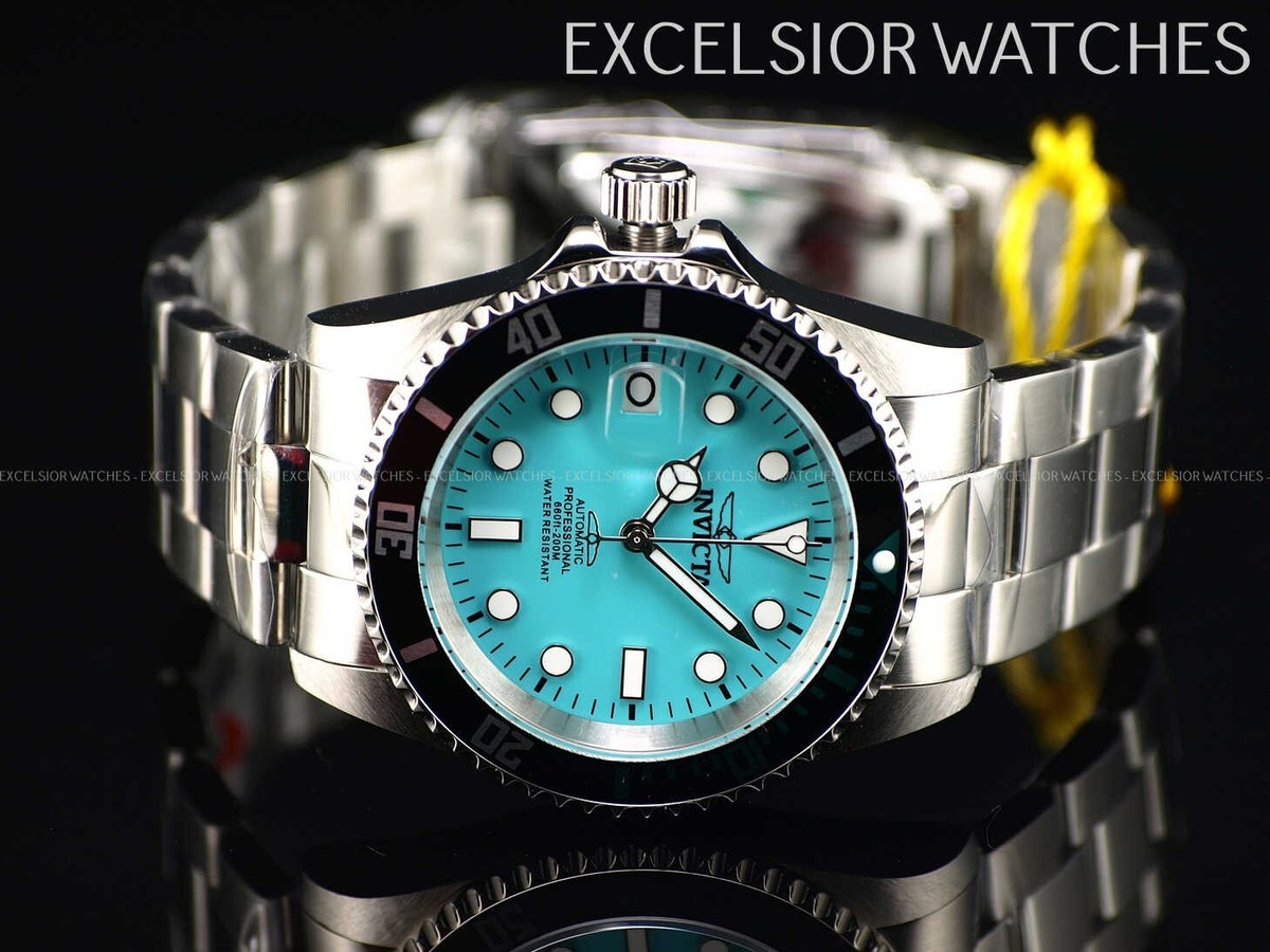 Invicta Men's 42mm Pro Diver NH35 Automatic Turquoise Dial