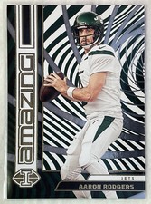 2023 Panini Illusions Football Aaron Rodgers Amazing Insert Card - Jets #1