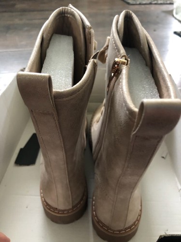 Boutique by Corky's FOMO Metallic Gold boots Womans Size 9 - Picture 4 of 5