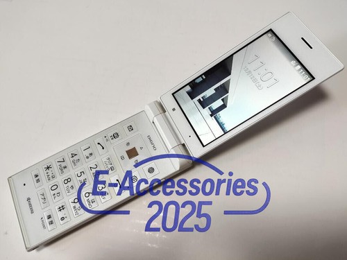 KYOCERA 501KC DIGNO KEITAI ANDROID FLIP PHONE White UNLOCK Galapagos cell phone - Zdjęcie 2 z 2