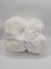 Pottery Barn Sun Bear Faux Fur Throw 50  X 60  