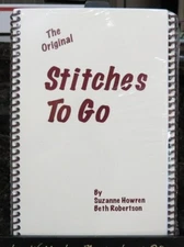 The Original Stitches to Go Needlepoint Stitch Book by Howern / Robertson