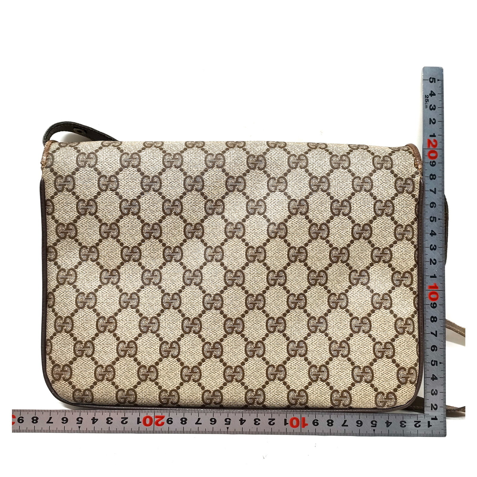 Vintage Gucci Crossbody bag Brown PVC 1169780 eBay