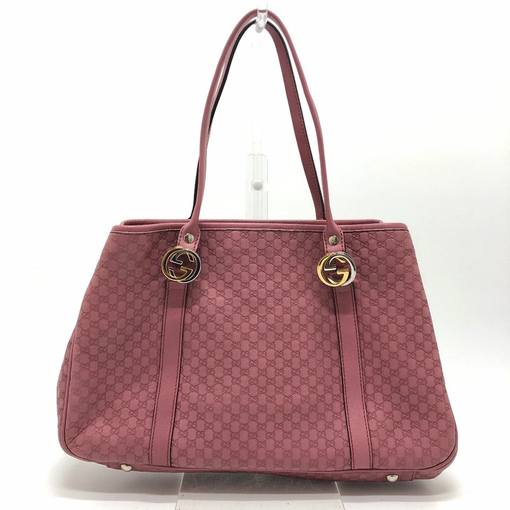 Pink gucci hotsell tote bag