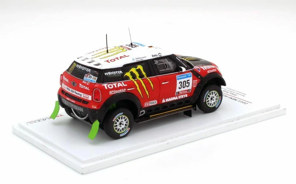 Mini Countryman All4 Racing, Monster, #305, Rally Dakar, 2011, TSM. Foto 4 de 4