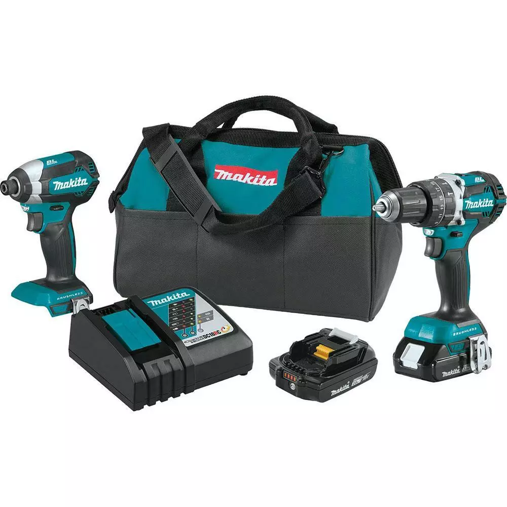 Makita XT269R 18 Volt 2.0 Ah LXT Lithium Ion Brushless Cordless