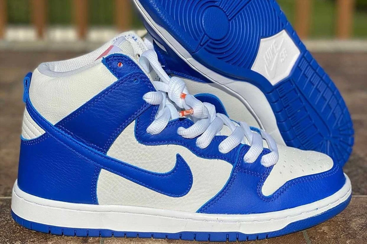 NIKE SB DUNK HIGH PRO ISO KENTUCKY ORANGE LABEL VARSITY ROYAL DH7149-400 US 9.5