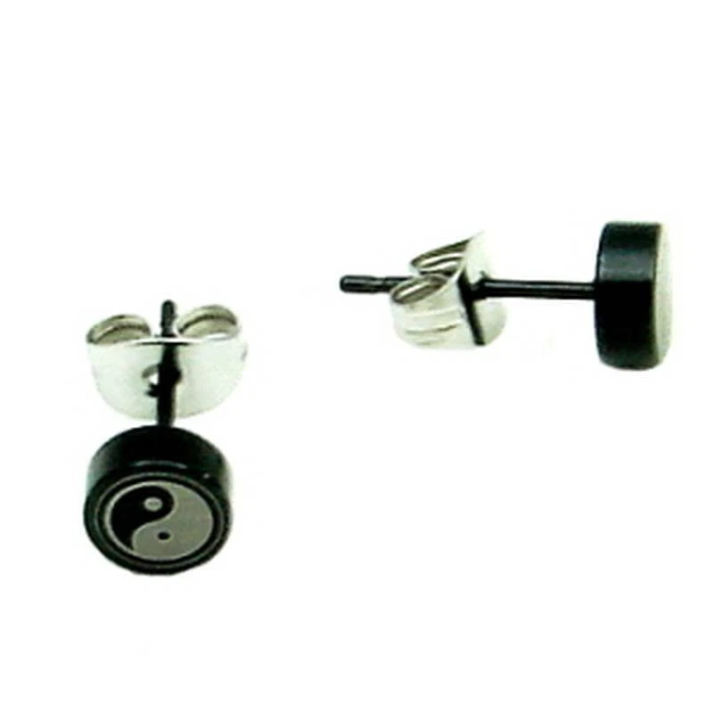 Orecchini Uomo Diamante Orecchini Bliqniq Acciaio Inossidabile - Set 12 Paia Con Perle Sfera, Argento E Oro Orecchini Donna Cerchio - Foto 10