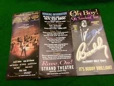 Buddy Holly Story Oh Boy 9th Knock Out year  program Strand Theatre London E53