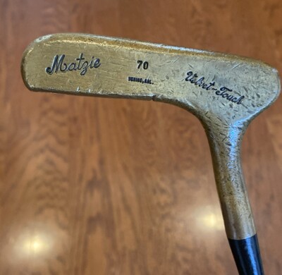 Vintage Matzie Offset 70 Velvet Touch Brass Blade Putter ⛳ RH ~35