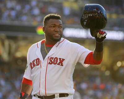 8x10 Photo DAVID ORTIZ Boston Red Sox All-Star MVP Home Run HR Big