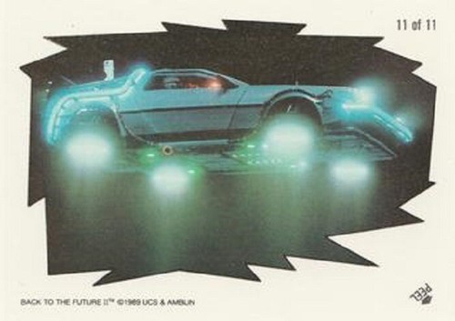 BACK TO THE FUTURE II BASE / BASIC CARDS OR STICKERS CHOOSE BY TOPPS 1989 - Picture 11 of 112