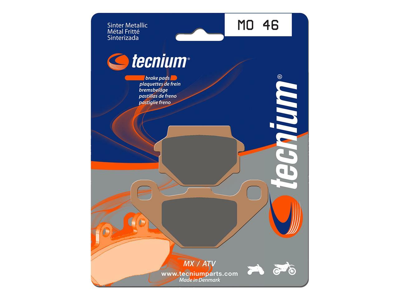 Plaquettes arrière Tecnium pour résoudre le manque de freinage KTM MX 125