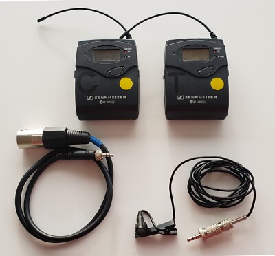 SENNHEISER SK100 G3, EK100 G3 G Band ME-2 Mic Wireless Transmitter