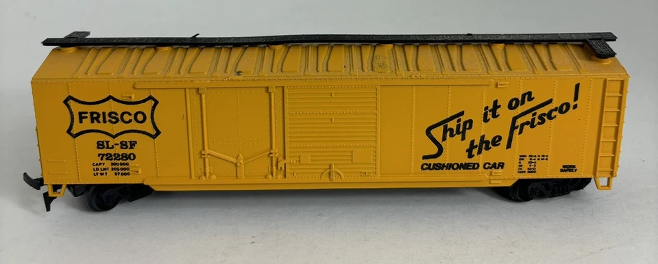 Vtg Model Power HO Scale Frisco 9037 Combo Box Car In Original Box Please Read - Image 4 of 4