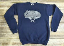 Dallas Cowboys Vintage 90s Logo Athletic 50/50 Pullover Sweater Youth L 14-16