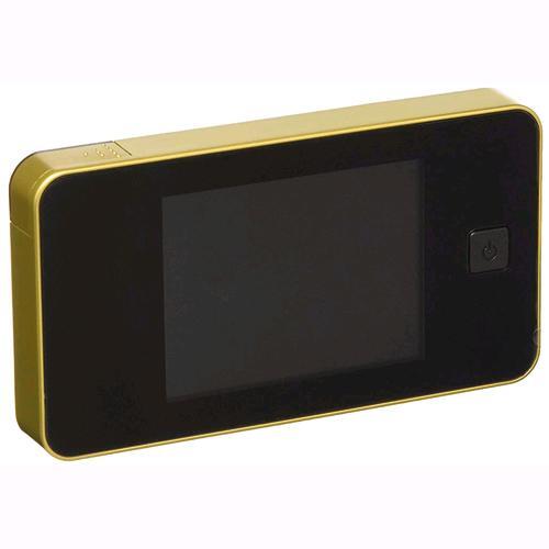 Spioncino Digitale Con Telecamera Oro 125X68X15Mm