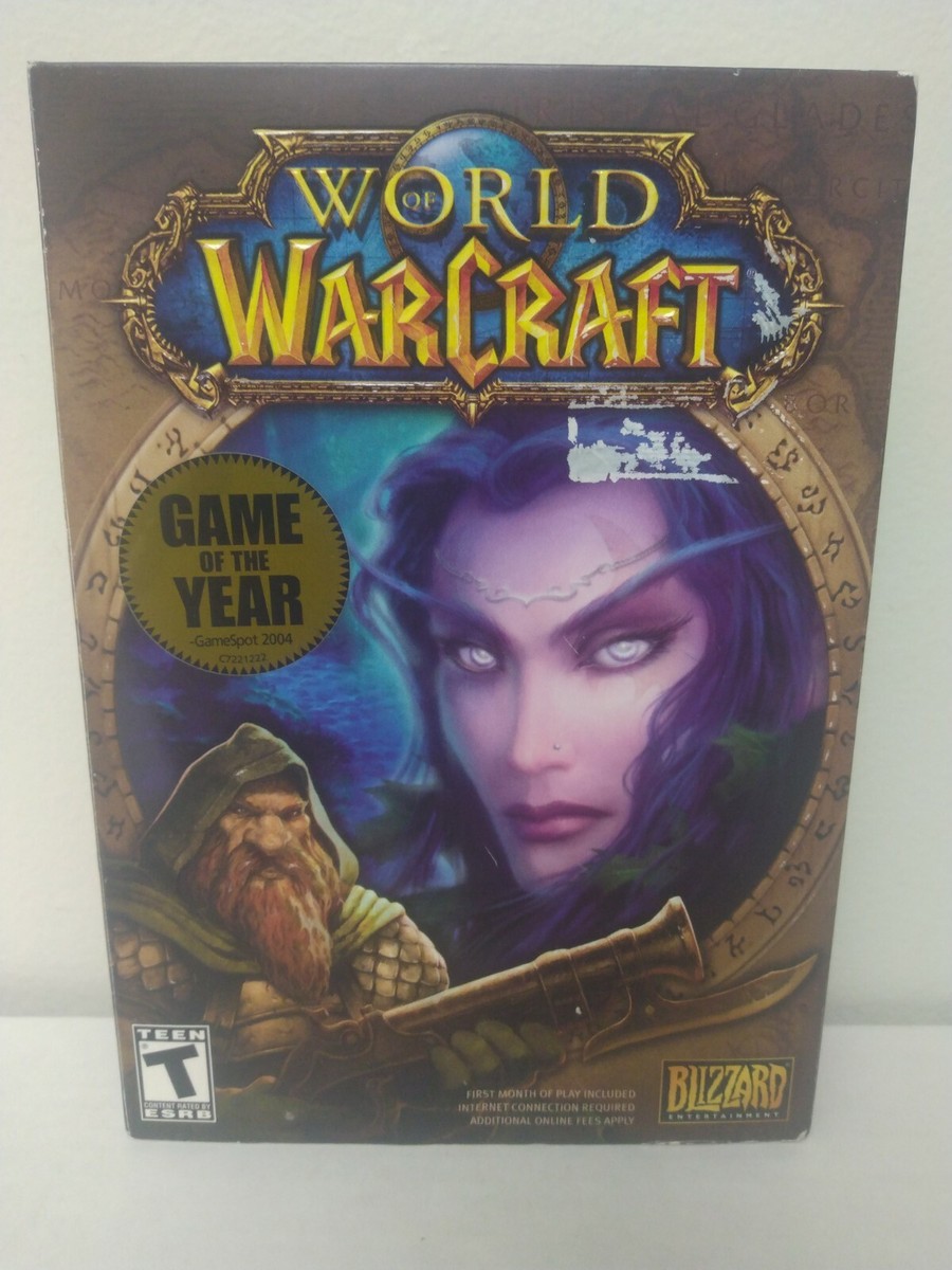 World Of Warcraft Original Box & CDs PC Game Blizzard (2004) 5